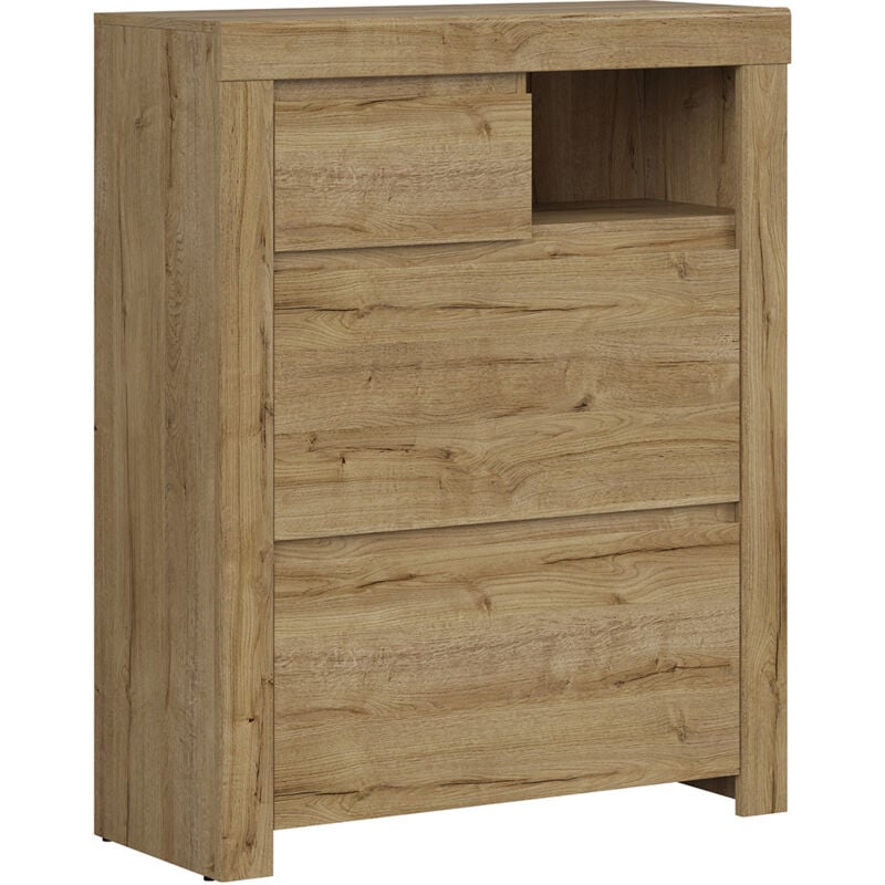 Petits-meubles - Meuble chaussure 2 portes 1 tiroir Hella Bois