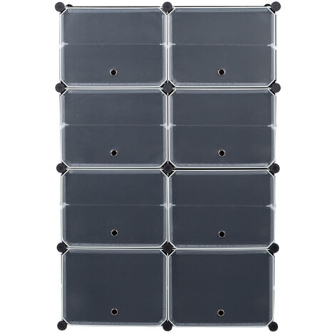 Étagère à Chaussures Extensible Pour Placard - Rangement Vertical Réglable 40-70 Cm - Acier Inoxydable Support 7kg - 2