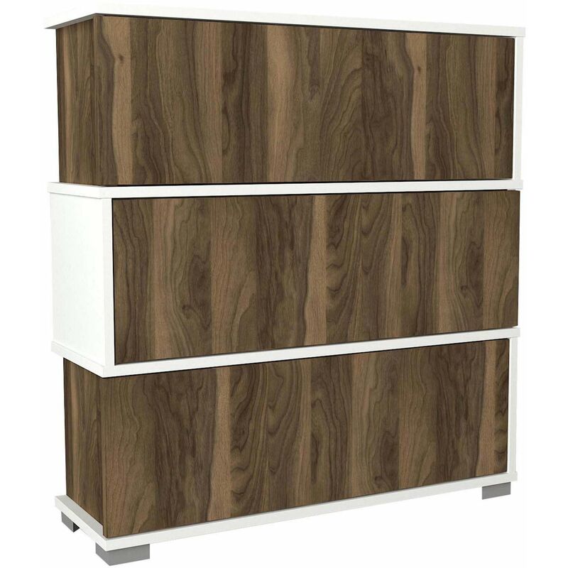 Cotecosy - Meuble à chaussures en aggloméré Napolyon