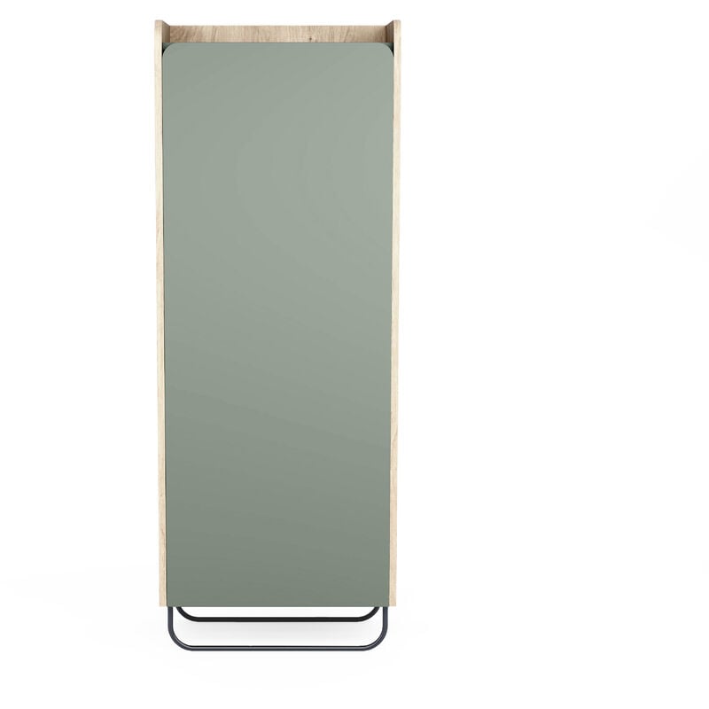 Herdasa - Meuble à chaussures, collection foss, 525 en couleur chêne clair et vert