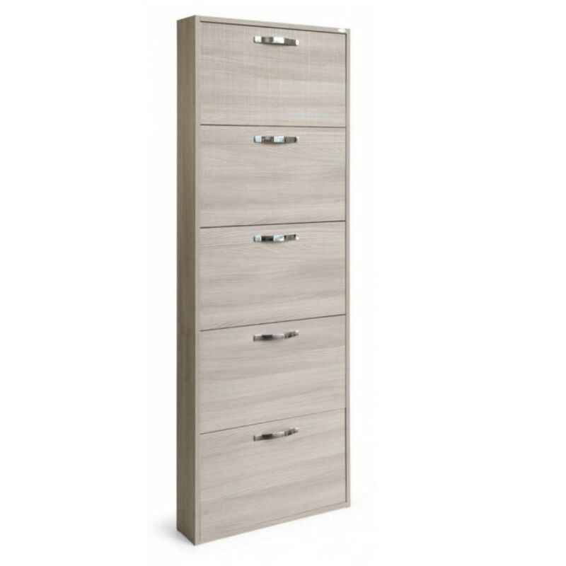 Webmarketpoint - Meuble à chaussures Serena 5 portes orme