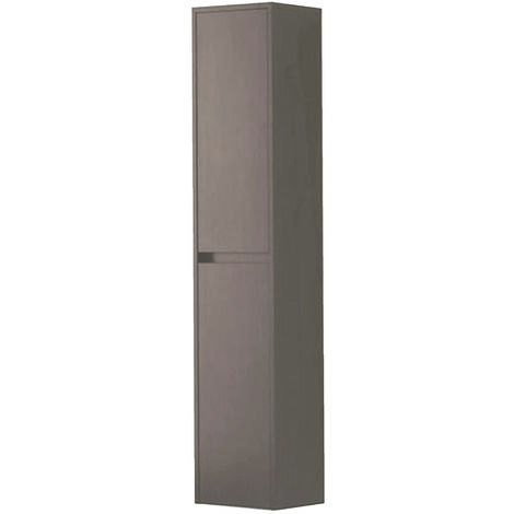 Meuble colonne NINA LAQUE 030 MARRON GLA - marron