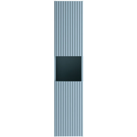 Meuble colonne suspendu de salle de bain NOVA DENIM blue 30 X 140 cm