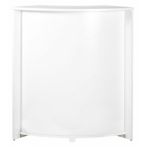 Meuble-Comptoir Bar 96 cm Blanc - Coloris: Manhattan 508