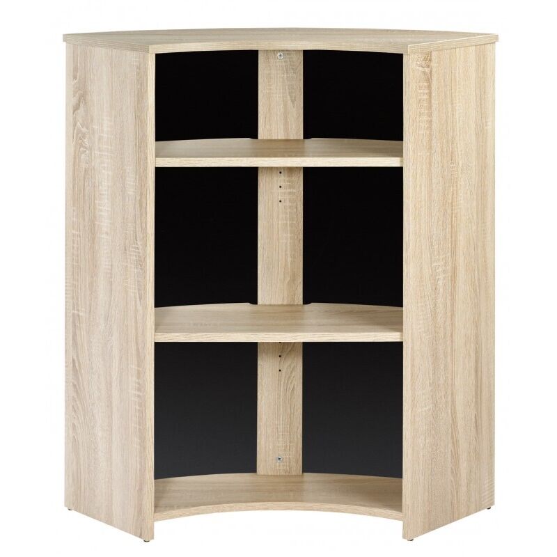 Bar 96,7x44,9x104,8 cm chêne et noir - kapik