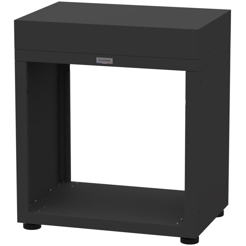 Le Marquier - meuble ouvert noir