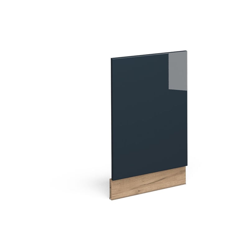 Vicco - Meubles de cuisine Fame-Line, Bleu foncé brillant, 45 cm