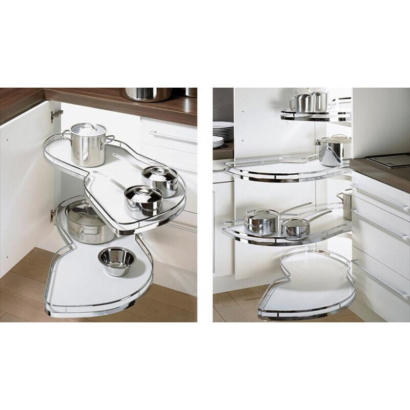 FP - Meuble d'angle avec tiroir pivotant classic gauche 450mm
