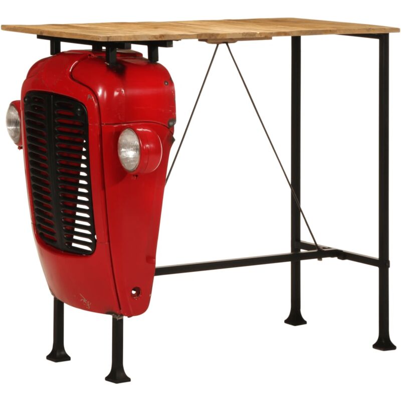 Ensemble de bar 5 pcs bois de manguier massif