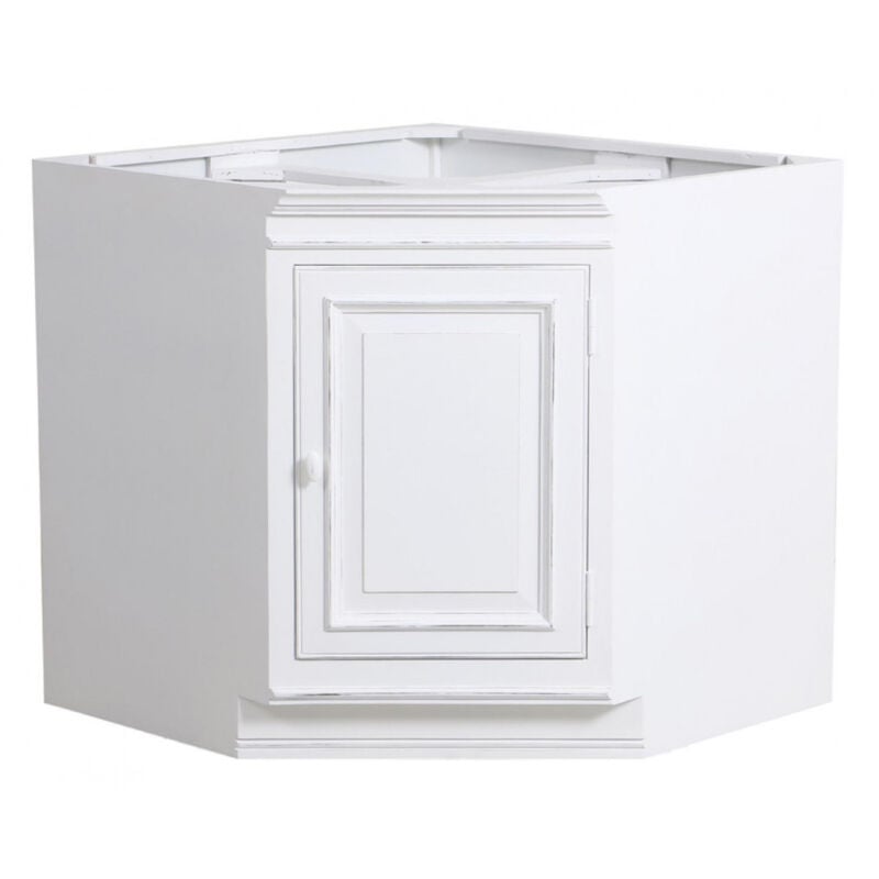 Meuble de cuisine bas d'angle - mdf - Blanc - Interior's