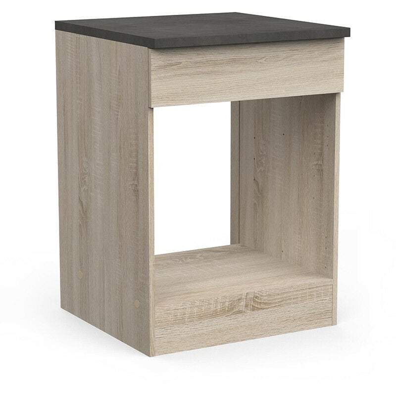 Meuble de cuisine bas pour four 60 cm Paprika