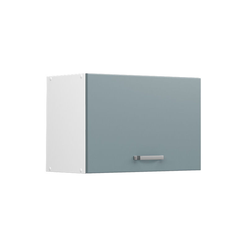 Vicco - Elément haut de cuisine R-Line, Bleu-gris, 60 cm Plat