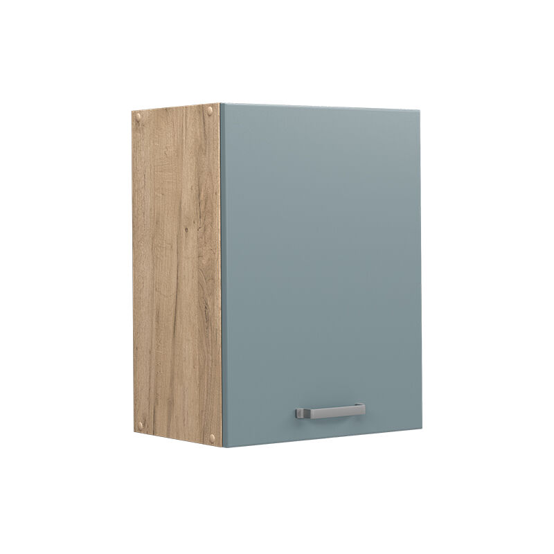 Vicco - Elément haut de cuisine R-Line, Bleu-gris, 45 cm