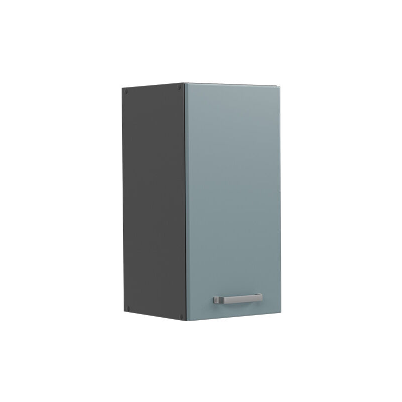 Elément haut de cuisine R-Line, Bleu-gris, 30 cm, Vicco