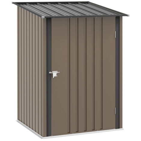 Meuble de jardin, Casinha de jardin em acier, 0, 92 metros quadrados, avec fechadura, idéal pour balcon e terraciers, 100 x 103 x 160 cm., meuble extérieur, design moderne