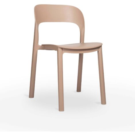 Meuble de jardin garbar ona eco empilable résistant UV