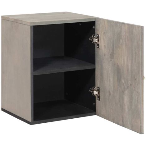 Meuble de Lavabo de Salle de Bain Gris 38 x 33 x 48 cm CFW932894
