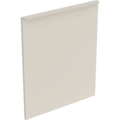 Meuble de porte GE pour Smyle Square, meuble inférieur pour lavabo, L: 50 cm, côté gauche, gris sable