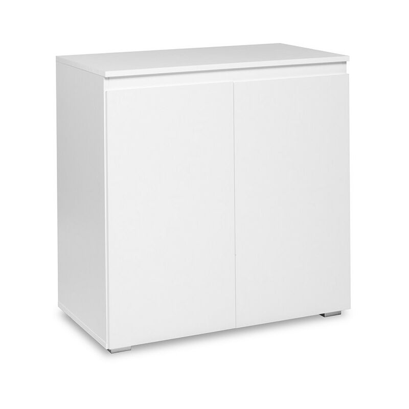 Finori - Meuble de rangement 2 portes blanc