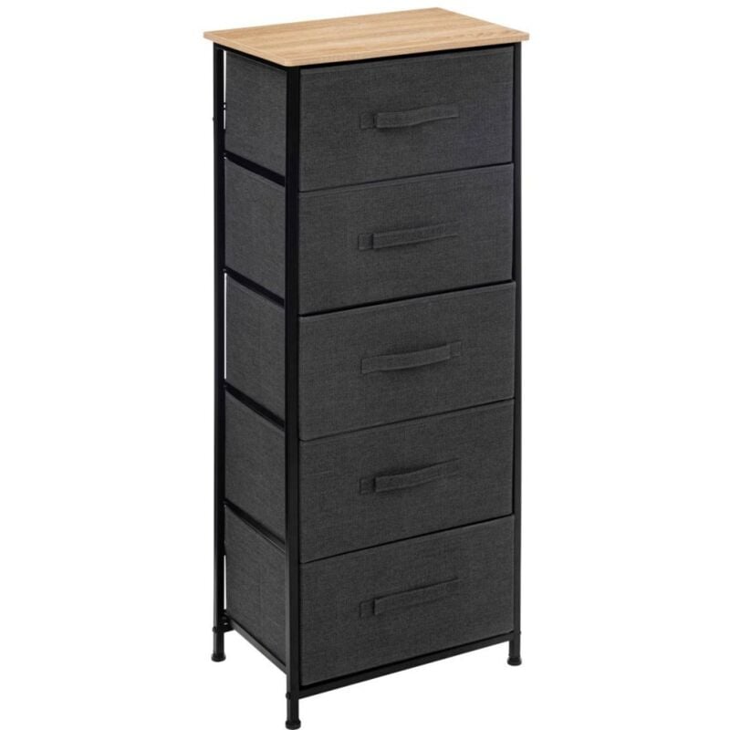 5five Simply Smart - Meuble de rangement 5 tiroirs tissa