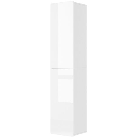 Meuble de rangement de salle de bain Izan, Blanc, 36.6 x 171.6 cm, Vicco