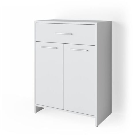Meuble de rangement de salle de bain Kiko, Blanc, 60 x 80 cm, Vicco