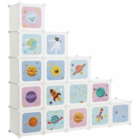 Cube de rangement pour enfant - Rangement jouets - 33x33x33 - ON RANGE TOUT
