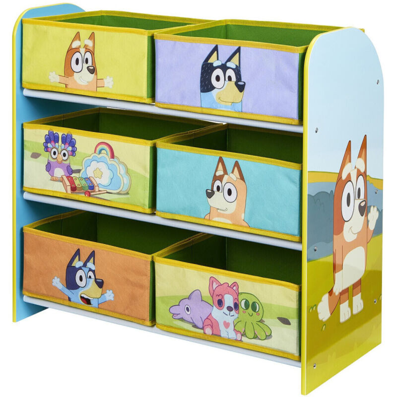 Meuble de Rangement à 6 paniers - Bluey - Haut 63 cm