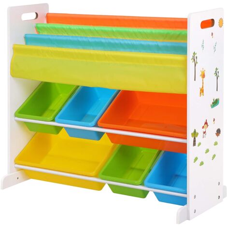 meuble de rangement pour jouets et livres Étagère de