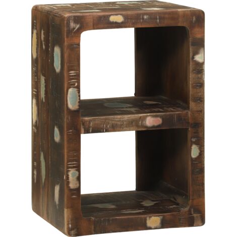 meuble de rangement pour médias Bois Recyclé Multicolore vidaXL