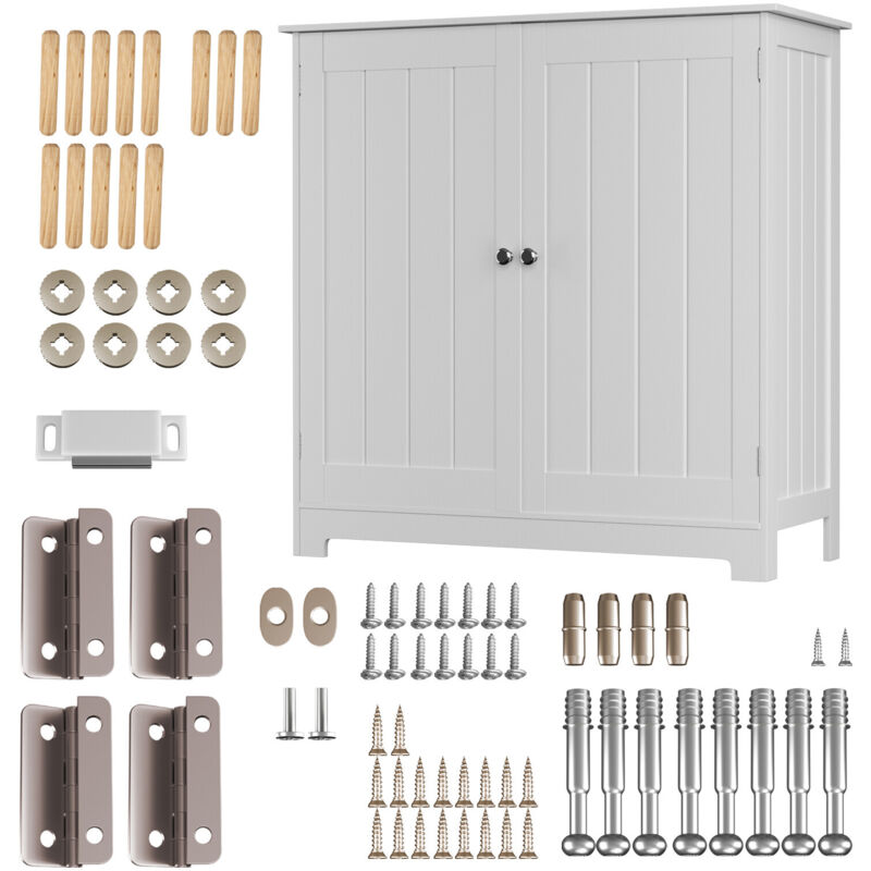 Dayplus - Meuble de rangement sous lavabo wc lavabo meuble en bois 60cm