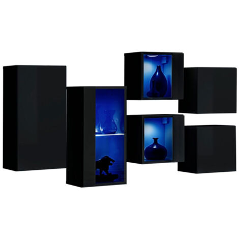Meuble de Rangement "Switch IV" 320cm Noir