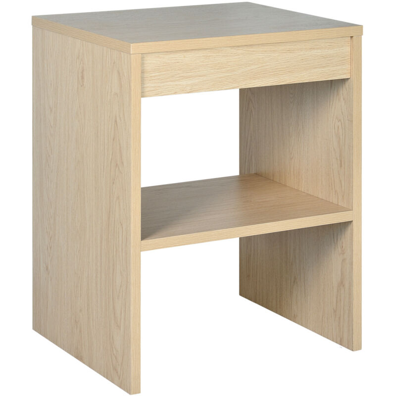 Mob-in - Meuble simple vasque décor chêne 60 cm vollo