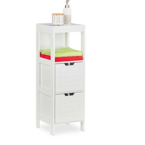 Meuble de salle de bain blanc