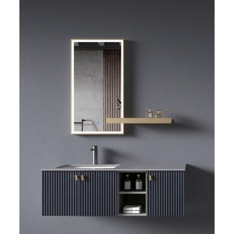Meuble de salle de bain Bleu Bombay - 120 cm