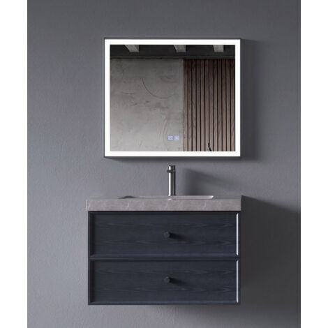 Meuble de salle de bain Bleu Delhi - 70 cm