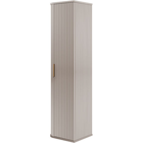Meuble de salle de bain, cachemire, poignée dorée, 35,5 × 139 × 31,5 cm