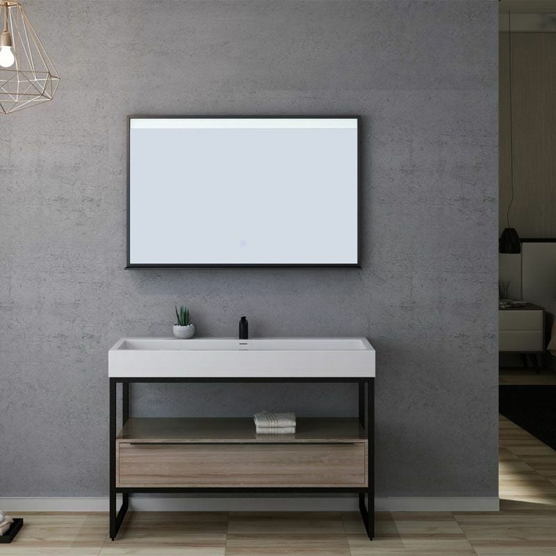 Meuble de salle de bain lamezia 1200 Scandinave