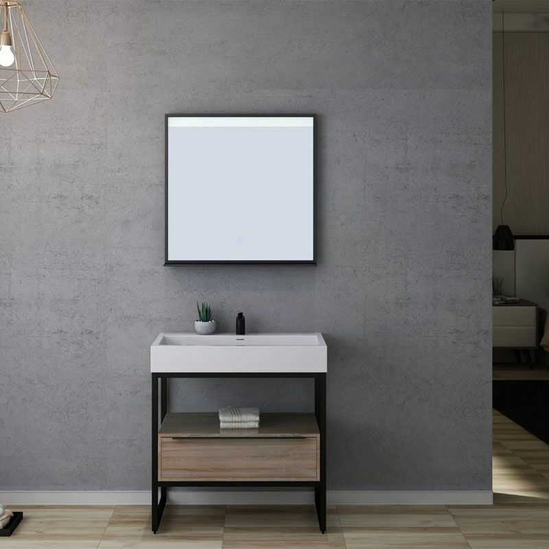 Meuble de salle de bain lamezia 800 Scandinave