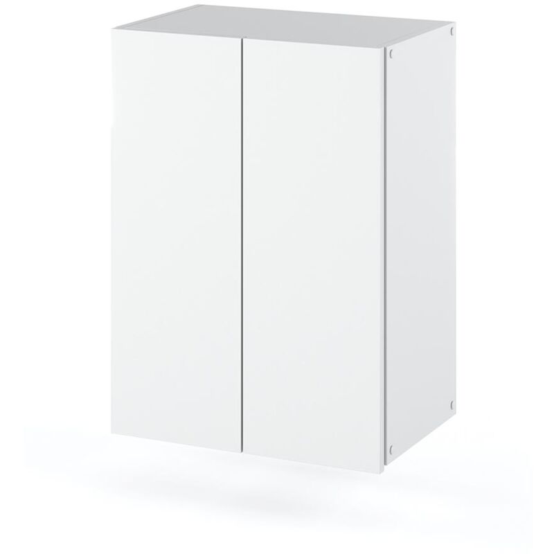 Meuble de salle de bain suspendu au mur, blanc, 40 CM, meuble de salle de bain sur pied