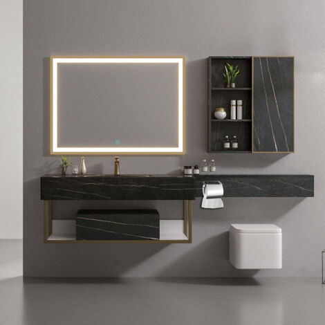 MEUBLE DE SALLE DE BAIN SUSPENDU G066