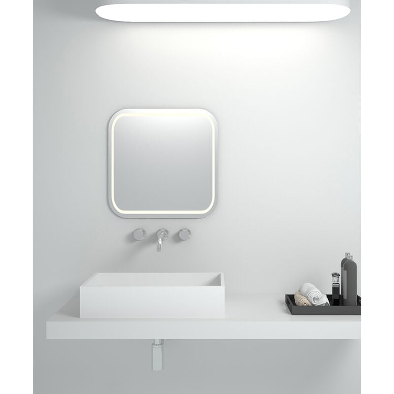 Kroos ® - Vasque rectangulaire à poser Blanc mat - Shanga1