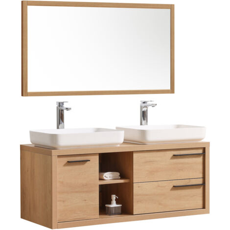 Meuble de salle de bain Vermont 120 cm - Badplaats - Chene
