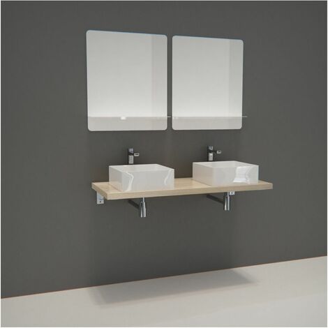 Meuble salle de bain bas sous-vasque TLB120 - 120 x 43 x 28 cm - couleur  sélectionnable (Bernstein) for only 391,00 € von Bernstein Badshop