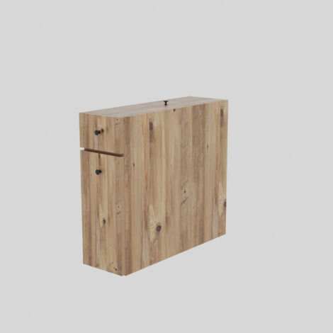 Meuble de toilette en bois "Calencia" - 20 x 60 x 55 cm - Marron