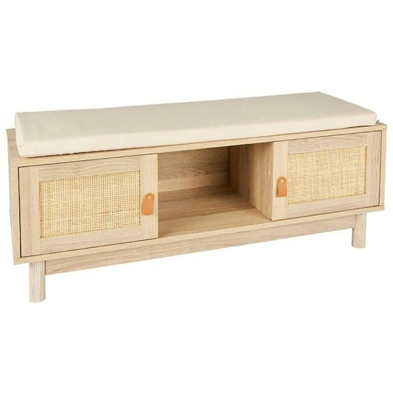 Meuble d'entrée cannage Jaipur