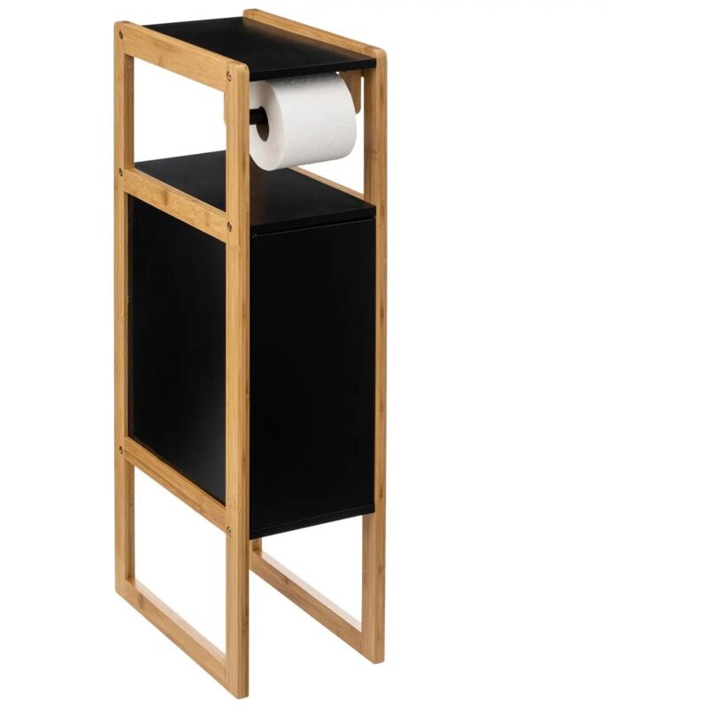 Meuble dérouleur WC 1 porte noir Natureo 5five