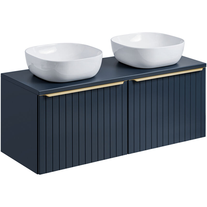 Meuble double vasque 120cm Éros Bleu