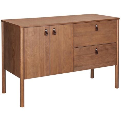 Meuble double vasque noyer JOY 120 cm