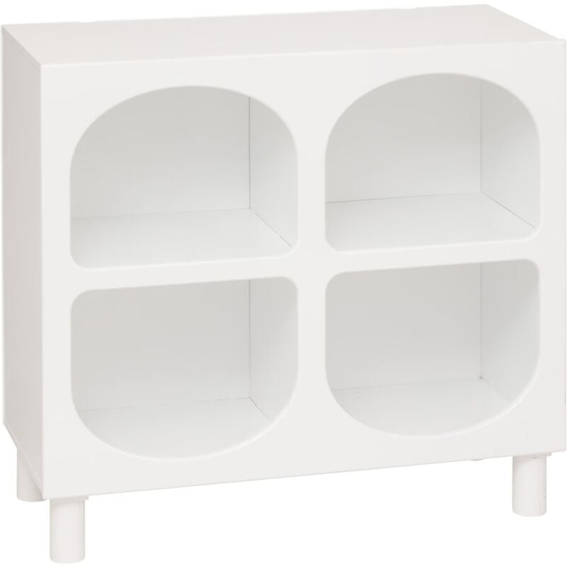 Commode enfant 4 niches Tara Blanc Atmosphera For Kids